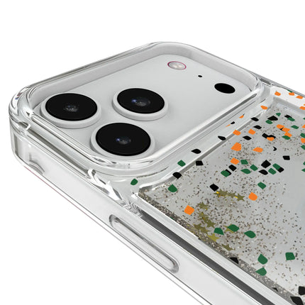 Florida A&M University Rattlers Confetti Glitter Phone Case for Apple iPhone