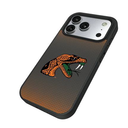 Florida A&M University Rattlers Linen Bump Phone Case for Apple iPhone