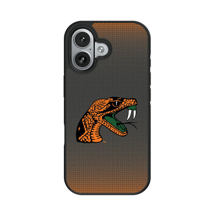 Florida A&M University Rattlers Linen Bump Phone Case for Apple iPhone