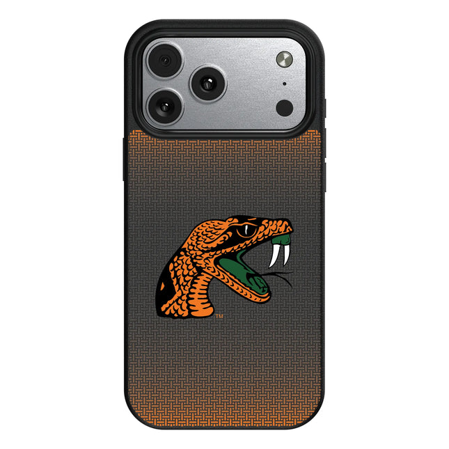 Florida A&M University Rattlers Linen MagSafe Compatible Phone Case for Apple iPhone
