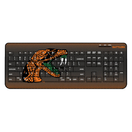 Florida A&M University Rattlers Linen Wireless USB Keyboard
