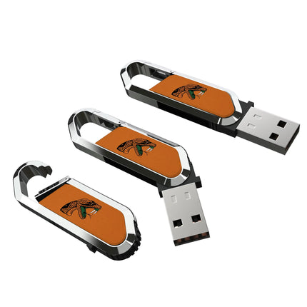 Florida A&M University Rattlers Solid USB 64GB Clip Style Flash Drive