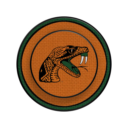 Florida A&M University Rattlers Stripe PopSockets Magnetic Phone Grip and Stand