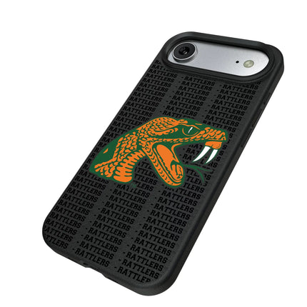 Florida A&M University Rattlers Text Backdrop MagSafe Compatible Phone Case for Apple iPhone