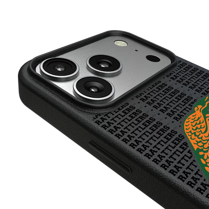 Florida A&M University Rattlers Text Backdrop MagSafe Compatible Phone Case for Apple iPhone