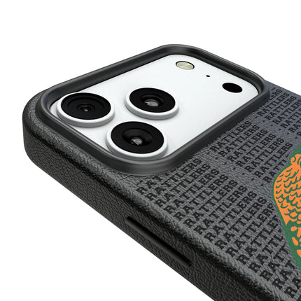 Florida A&M University Rattlers Text Backdrop MagSafe Compatible Phone Case for Apple iPhone