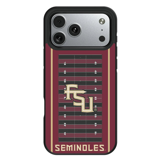 Florida State University Seminoles Athletic Wordmark Field Bump Phone Case for Apple iPhone