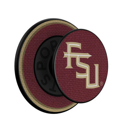 Florida State University Seminoles Athletic Wordmark Stripe PopSockets Magnetic Phone Grip and Stand