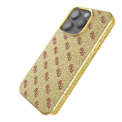 Florida State University Seminoles Fashion Pattern Bling Phone Case for Apple iPhone