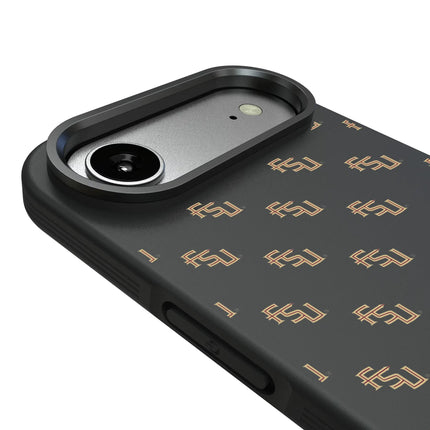 Florida State University Seminoles Fashion Pattern Bump Phone Case for Apple iPhone