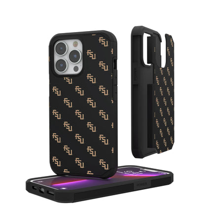 Florida State University Seminoles Fashion Pattern Rugged Phone Case for Apple iPhone