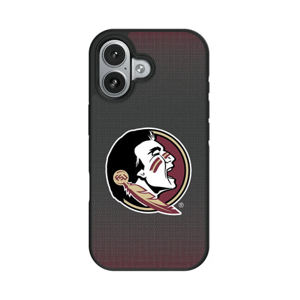 Florida State University Seminoles Linen Bump Phone Case for Apple iPhone