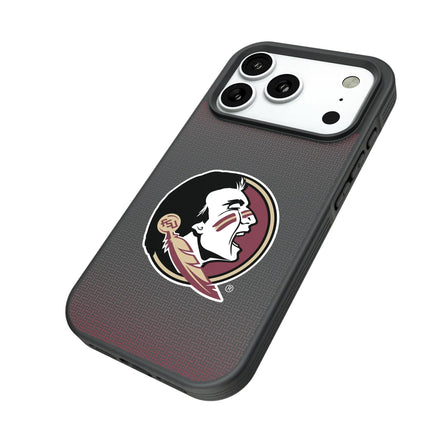 Florida State University Seminoles Linen Bump Phone Case for Apple iPhone
