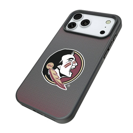 Florida State University Seminoles Linen Bump Phone Case for Apple iPhone
