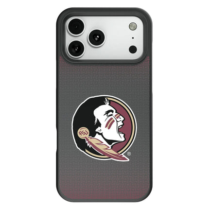 Florida State University Seminoles Linen Bump Phone Case for Apple iPhone