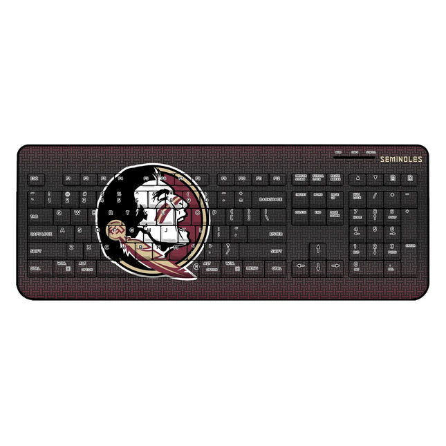 Florida State University Seminoles Linen Wireless USB Keyboard