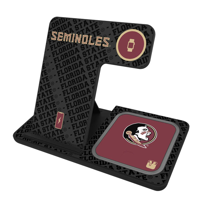 Florida State University Seminoles Monocolor Tilt 3 in 1 Charging Station