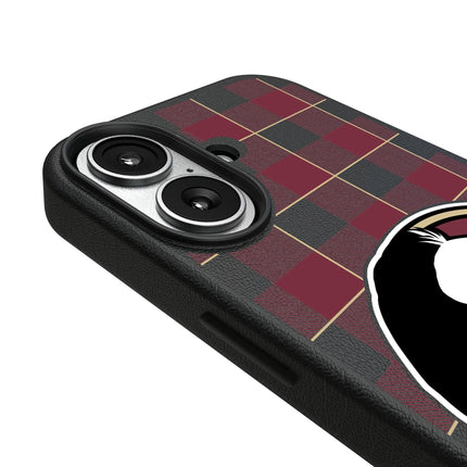 Florida State University Seminoles Plaid MagSafe Compatible Phone Case for Apple iPhone