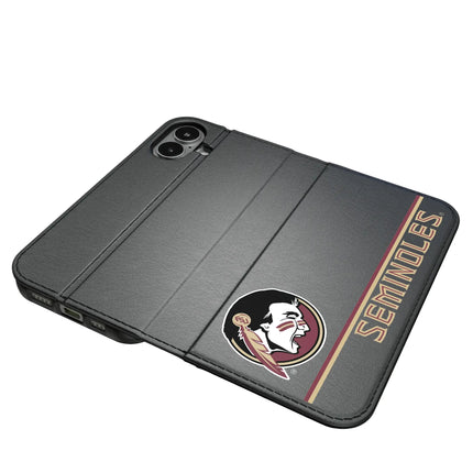 Florida State University Seminoles Sidebar Folio 2.0 Case for Apple iPhone