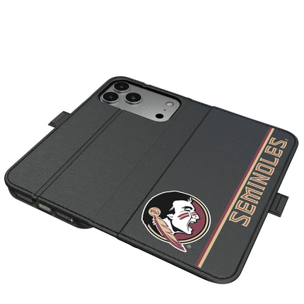 Florida State University Seminoles Sidebar Folio 2.0 Case for Apple iPhone