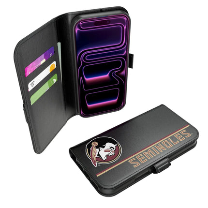 Florida State University Seminoles Sidebar Folio 2.0 Case for Apple iPhone