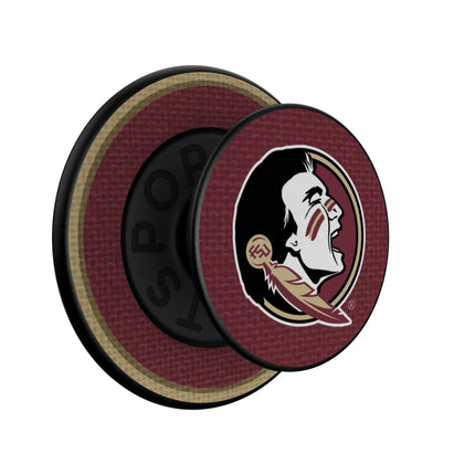 Florida State University Seminoles Stripe PopSockets Magnetic Phone Grip and Stand
