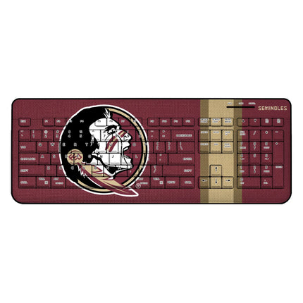 Florida State University Seminoles Stripe Wireless USB Keyboard