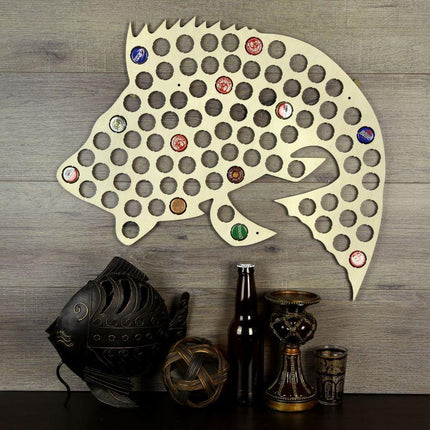 Flying Bass Beer Cap Holder