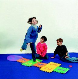 Foam Hopscotch Mat