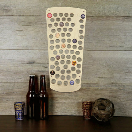Foaming Beer Glass Beer Cap Holder