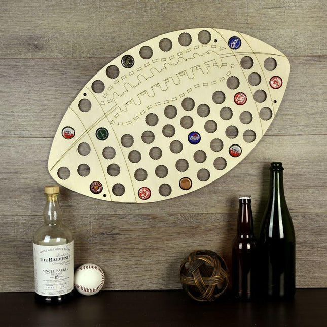Football Beer Cap Holder