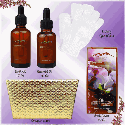 Frankincense & Myrrh Aromatherapy Home Spa Bath Gift Set