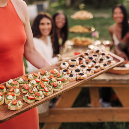 Canap?? 36" Appetizer Serving Tray
