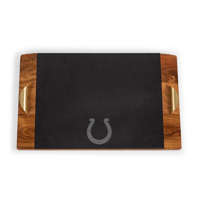 Indianapolis Colts - Covina Acacia and Slate Serving Tray
