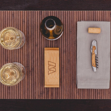 Washington Commanders - Elan Deluxe Corkscrew In Bamboo Box