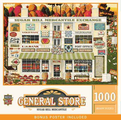 General Store Sugar Hill Mercantile 1000 Piece Puzzle
