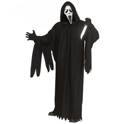 Adult Ghost Face 30th Anniversary Hooded Robe Costume - One Size