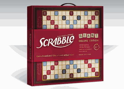 Giant Scrabble Deluxe Edition