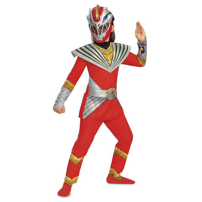 Girl's Classic Power Rangers Cosmic Fury Red Ranger Costume