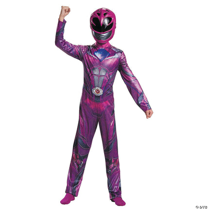 Girl's Classic Pink Power Ranger Costume