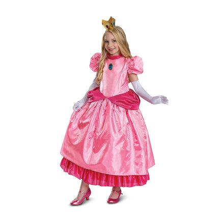 Toddler Elevated Super Mario Bros Princess Peach Costume