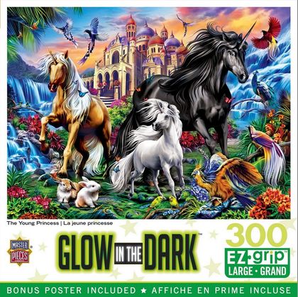 Glow in the Dark - The Young Princess 300 Piece EZ Grip Puzzle