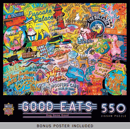 Good Eats - Dog Gone Good 550 Piece Puzzle