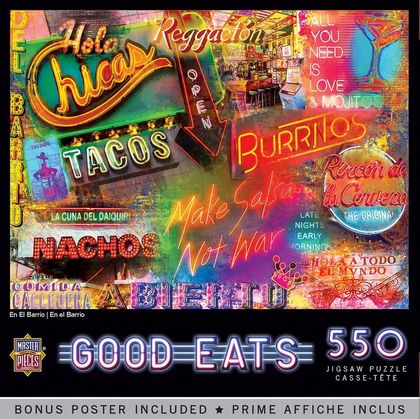 Good Eats - En El Barrio 550 Piece Puzzle