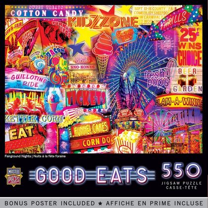 Good Eats - Fairground Nights 550 Piece Puzzle