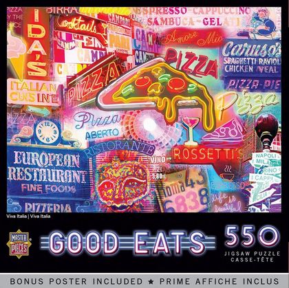 Good Eats - Viva Italia 550 Piece Puzzle