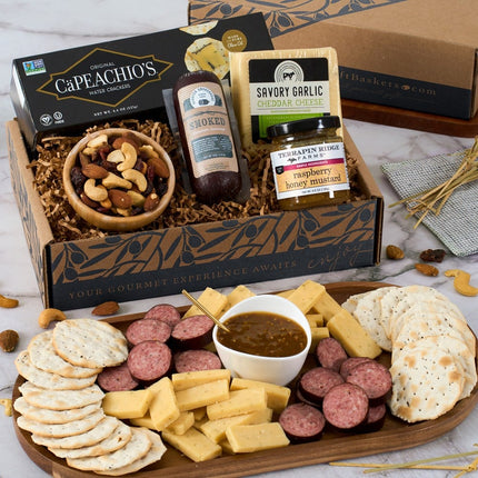 Gourmet Meat & Cheese Sampler