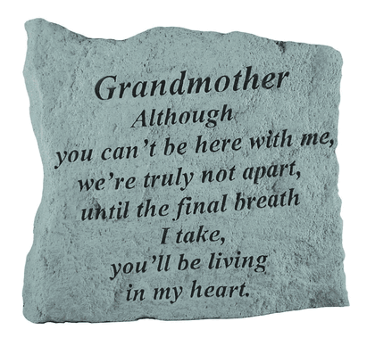 GRANDMOTHER Although Memorial Stone