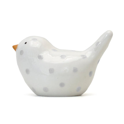 Gray Dotted Birdie Bank