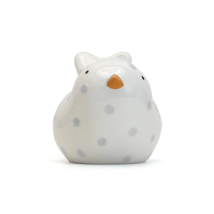 Gray Dotted Birdie Bank